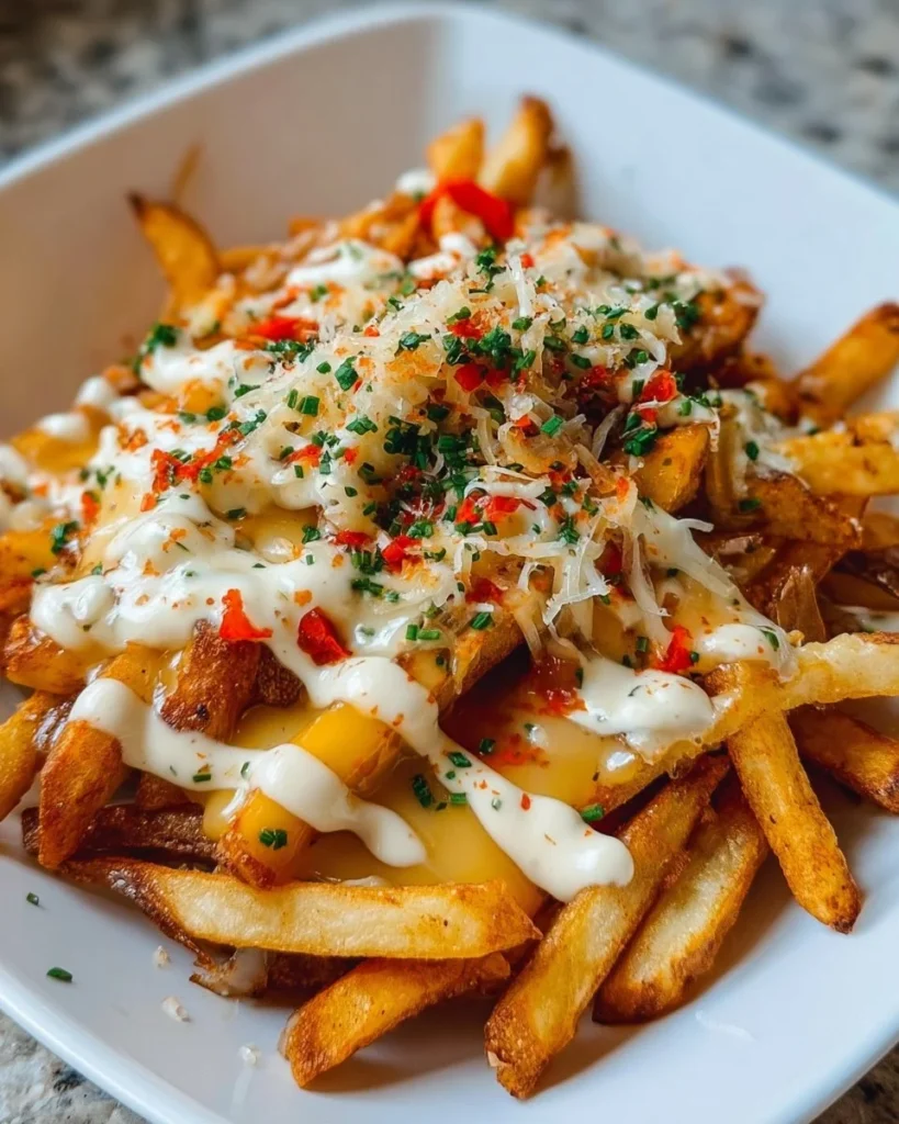 Delicious Louisiana Voodoo Fries inspired by Wingstop recipe