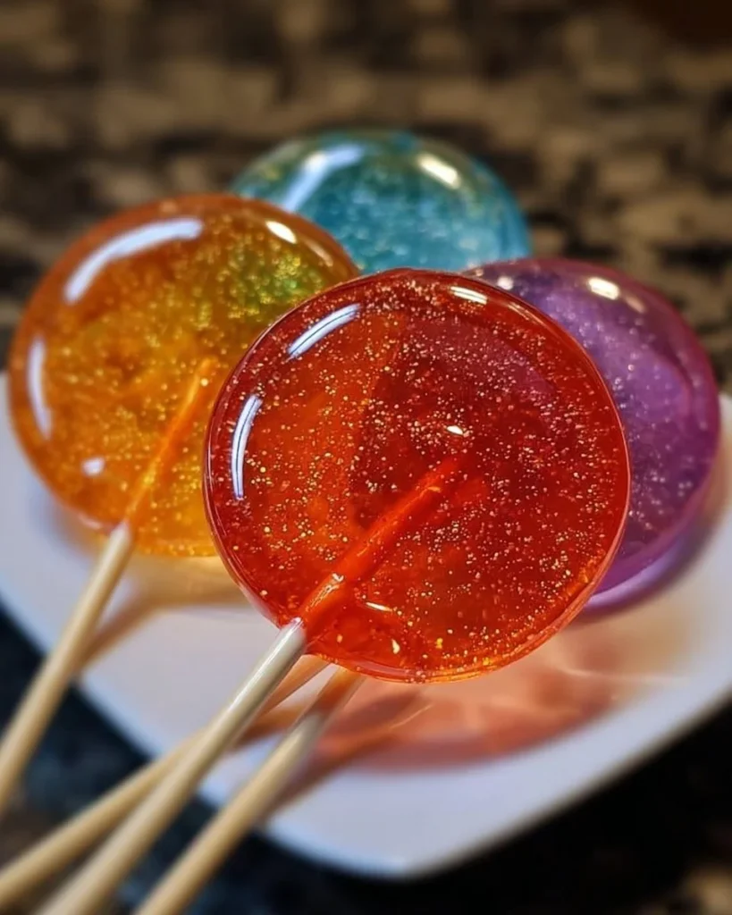 Fizzy Kool-Aid Lollipops in various vibrant colors and flavors