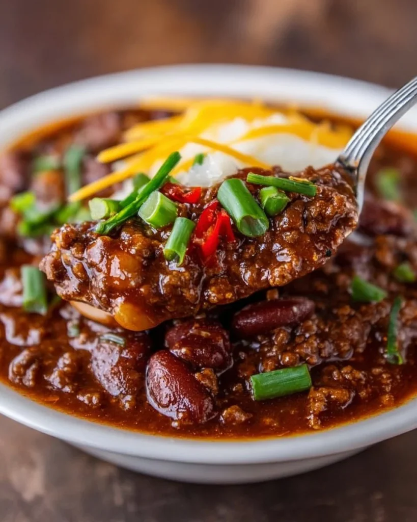 Gochujang chili dish featuring tender meat and vibrant flavors