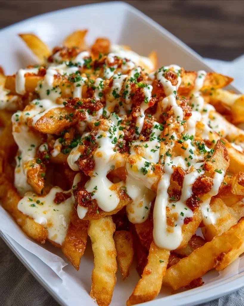 Delicious Louisiana Voodoo Fries, a flavorful Wingstop inspired recipe
