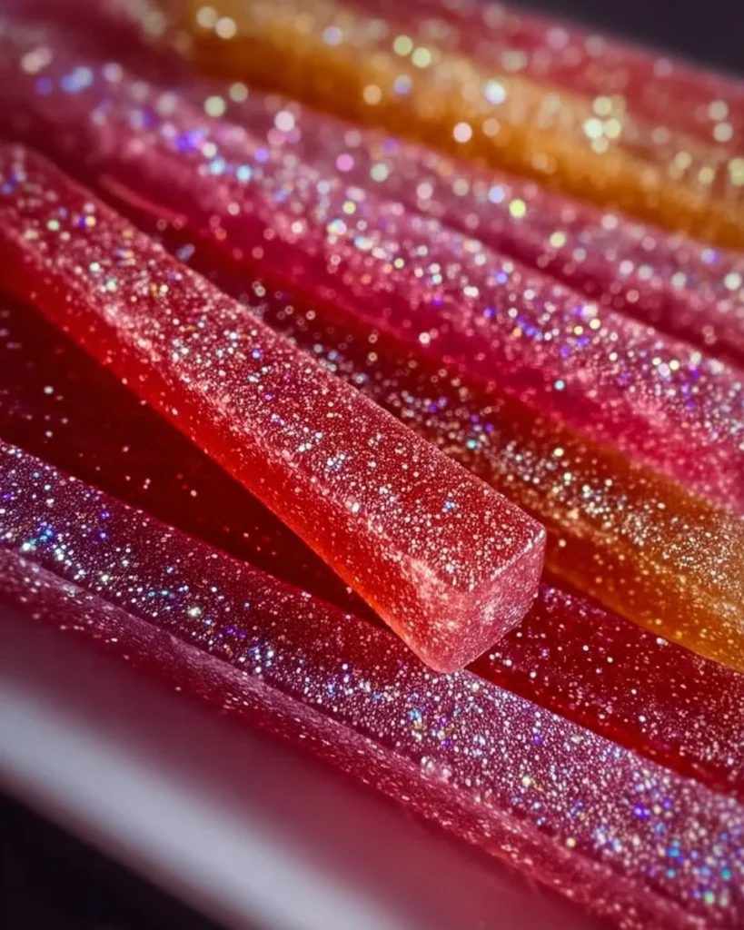 Tequila Stardust Gummy Wands for a festive party atmosphere