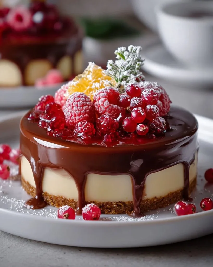 A selection of elegant desserts for New Year's Eve including cakes and pastries.